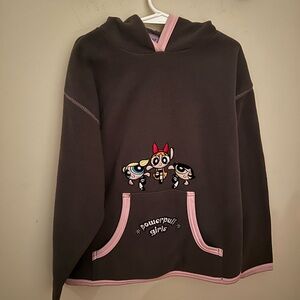 2000 Cartoon Network PowerPuff Girls Fleece Pullover Hoodie